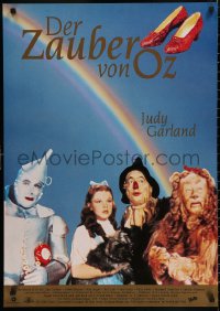 4s0445 WIZARD OF OZ German R1990s Victor Fleming, Judy Garland all-time classic, rated G!