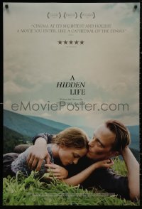 4s0959 HIDDEN LIFE int'l DS 1sh 2019 directed by Terrence Malick, August Diehl, Valerie Pachner!