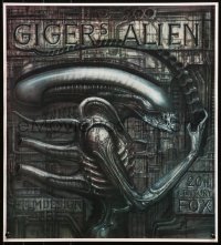 4s0290 ALIEN 20x22 special poster 1990s Ridley Scott sci-fi classic, cool H.R. Giger art of monster!
