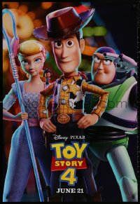 4s1162 TOY STORY 4 teaser DS 1sh 2019 Walt Disney, Pixar, Woody, Buzz Lightyear and cast!