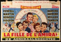 4t0246 HIT THE DECK Belgian 1955 Debbie Reynolds, Jane Powell, Tony Martin, Pidgeon, Ann Miller