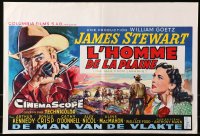 4t0262 MAN FROM LARAMIE Belgian 1955 artwork of James Stewart, directed by Anthony Mann!