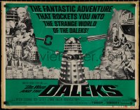 4t0572 DR. WHO & THE DALEKS 1/2sh 1966 Peter Cushing as the Doctor, fantastic adventure, ultra rare!