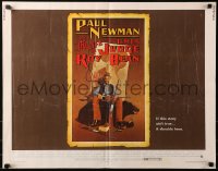 4t0605 LIFE & TIMES OF JUDGE ROY BEAN 1/2sh 1972 John Huston, art of Paul Newman by Richard Amsel!