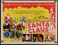 4t0638 SANTA CLAUS 1/2sh 1960 wonderful surreal Christmas images, enchanting world of make-believe!