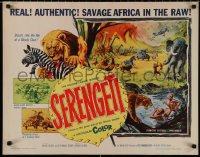 4t0641 SERENGETI 1/2sh 1960 savage Africa in the raw, art of natives & animals!