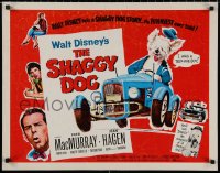 4t0642 SHAGGY DOG 1/2sh 1959 Disney, Fred MacMurray in the funniest sheep dog story ever told!