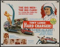 4t0657 TINY LUND HARD CHARGER 1/2sh 1967 Richard Petty & real NASCAR drivers battle it out at 170mph!
