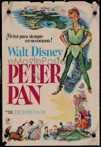 4t0009 PETER PAN South American R1960s Walt Disney animated cartoon fantasy classic, different!