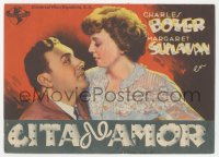 4t0881 APPOINTMENT FOR LOVE 4pg Spanish herald 1944 Charles Boyer & pretty Margaret Sullavan!