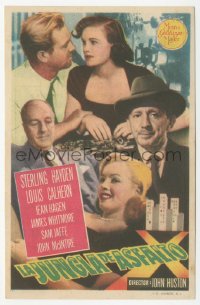 4t0883 ASPHALT JUNGLE Spanish herald 1951 Marilyn Monroe, Sterling Hayden, John Huston, different!