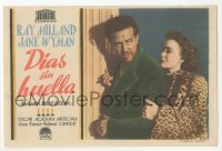 4t1021 LOST WEEKEND Spanish herald 1949 alcoholic Ray Milland & Jane Wyman, Billy Wilder, different!