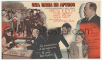 4t1011 LADY IN A JAM 4pg Spanish herald 1942 Irene Dunne, Patrick Knowles, Ralph Bellamy, different!