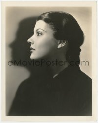 4w0950 AGNES ANDERSON deluxe 8x10 still 1934 incredible profile portrait by Clarence Sinclair Bull!