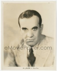 4w0952 AL JOLSON 8x10.25 still 1920s great head & shoulders portrait of the legendary actor/singer!