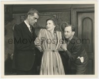 4w0977 ARSENIC & OLD LACE deluxe stage play 8x10 still 1941 Boris Karloff with Helen Brooks & Stehli!