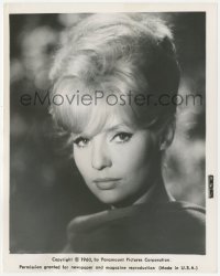 4w1030 BLOOD & ROSES 8x10 still 1961 head & shoulders portrait of sexy blonde Annette Vadim!