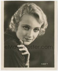 4w1061 CAROLE LOMBARD 8x9.75 still 1930 head & shoulders portrait of the Paramount leading lady!