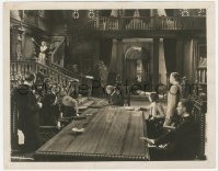 4w1066 CAT CREEPS 8x10.25 still 1930 Neal Hamilton & cast look at maid pointing on stairs!
