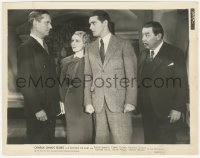 4w1080 CHARLIE CHAN'S SECRET 8x10.25 still 1936 Asian detective Warner Oland with three others!
