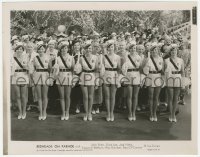 4w1567 REDHEADS ON PARADE 8x10.25 still 1935 crowd of beautiful uniformed women holding batons!