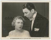 4w1578 RICH ARE ALWAYS WITH US 8x10 still 1932 closeup of George Brent & worried Ruth Chatterton!