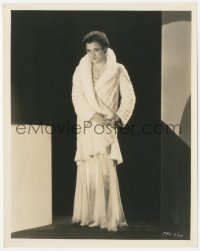 4w1599 SAFETY IN NUMBERS 8x10 still 1930 portrait of Kathryn Crawford in evening gown by Richee!