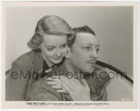 4w1600 SATAN MET A LADY 8x10.25 still 1936 Bette Davis hugging William, remake of Maltese Falcon!