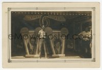 4w1612 SECRET 6 3.25x5 photo 1932 outdoor theater display showing Wallace Beery & Marjorie Rambeau!