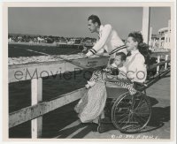4w1630 SIGN OF THE RAM candid 8.25x10 still 1948 Susan Peters & family fishing by Ned Scott!