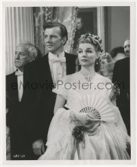 4w1632 SILVER RIVER 8.25x10 still 1948 c/u of Bruce Bennett in tux & Ann Sheridan in formal gown!