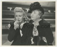 4w1697 TENDER COMRADE 8x10 key book still 1944 Jane Darwell comforts crying Ginger Rogers by Miehle!