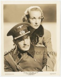 4w1717 TO BE OR NOT TO BE 8.25x10.25 still 1942 best portrait of Carole Lombard & Nazi Jack Benny!