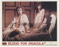 4w0901 ANDY WARHOL'S DRACULA color English FOH LC 1975 sexy half-dressed ladies, Blood for Dracula!