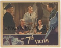 4w0348 7th VICTIM LC 1943 young Kim Hunter in her first movie, produced by Val Lewton, very rare!