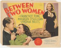 4w0053 BETWEEN TWO WOMEN TC 1937 Dr. Franchot Tone, nurses Maureen O'Sullivan & Virginia Bruce, rare!