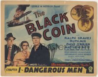 4w0057 BLACK COIN chapter 1 TC 1936 Ralph Graves, serial, Dangerous Men, full-color images!