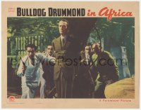 4w0415 BULLDOG DRUMMOND IN AFRICA LC 1938 H.B. Warner tied to a tree surrounded by bad guys!