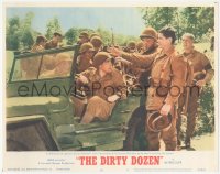 4w0488 DIRTY DOZEN LC #5 1967 Charles Bronson & John Cassavettes have a difference of opinion!