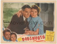 4w0492 DODSWORTH LC R1944 best portrait of Walter Huston & Ruth Chatterton holding each other!