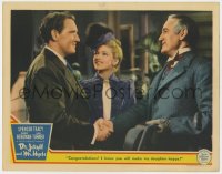 4w0497 DR. JEKYLL & MR. HYDE LC 1941 Lana Turner by Spencer Tracy shaking hands w/Donald Crisp!