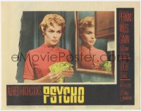 4w0007 PSYCHO LC #5 1960 Alfred Hitchcock classic, pretty Janet Leigh holds stolen cash in bathroom!