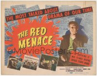 4w0265 RED MENACE TC 1949 Red Scare, bad Commies, filmed behind locked studio doors!
