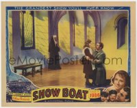 4w0770 SHOW BOAT LC 1936 nun watches Allan Jones kneeling by young girl in convent, James Whale!