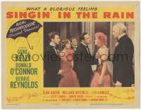 4w0771 SINGIN' IN THE RAIN LC #3 1952 top cast members in classic confrontation at movie's end!