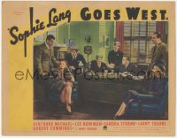 4w0778 SOPHIE LANG GOES WEST LC 1937 Gertrude Michael, Lee Bowman, Buster Crabbe