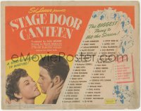 4w0290 STAGE DOOR CANTEEN TC 1943 patriotic all-star musical, the biggest thing to hit the screen!