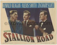 4w0783 STALLION ROAD LC #7 1947 Zachary Scott stops fight between Ronald Reagan & Ralph Byrd!