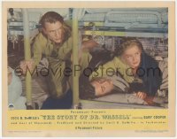 4w0790 STORY OF DR. WASSELL LC 1944 c/u of Gary Cooper & Signe Hasso in bunks, Cecil B. DeMille