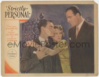 4w0793 STRICTLY PERSONAL LC 1933 super young Louis Calhern glares at Eddie Quillan & Dorothy Jordan!